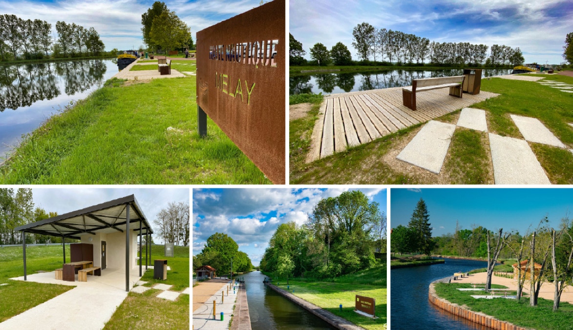 quelques haltes nautique canal Roanne à Digoin